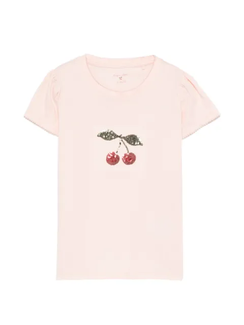 Konges Sløjd Famo sequin-embellished T-shirt