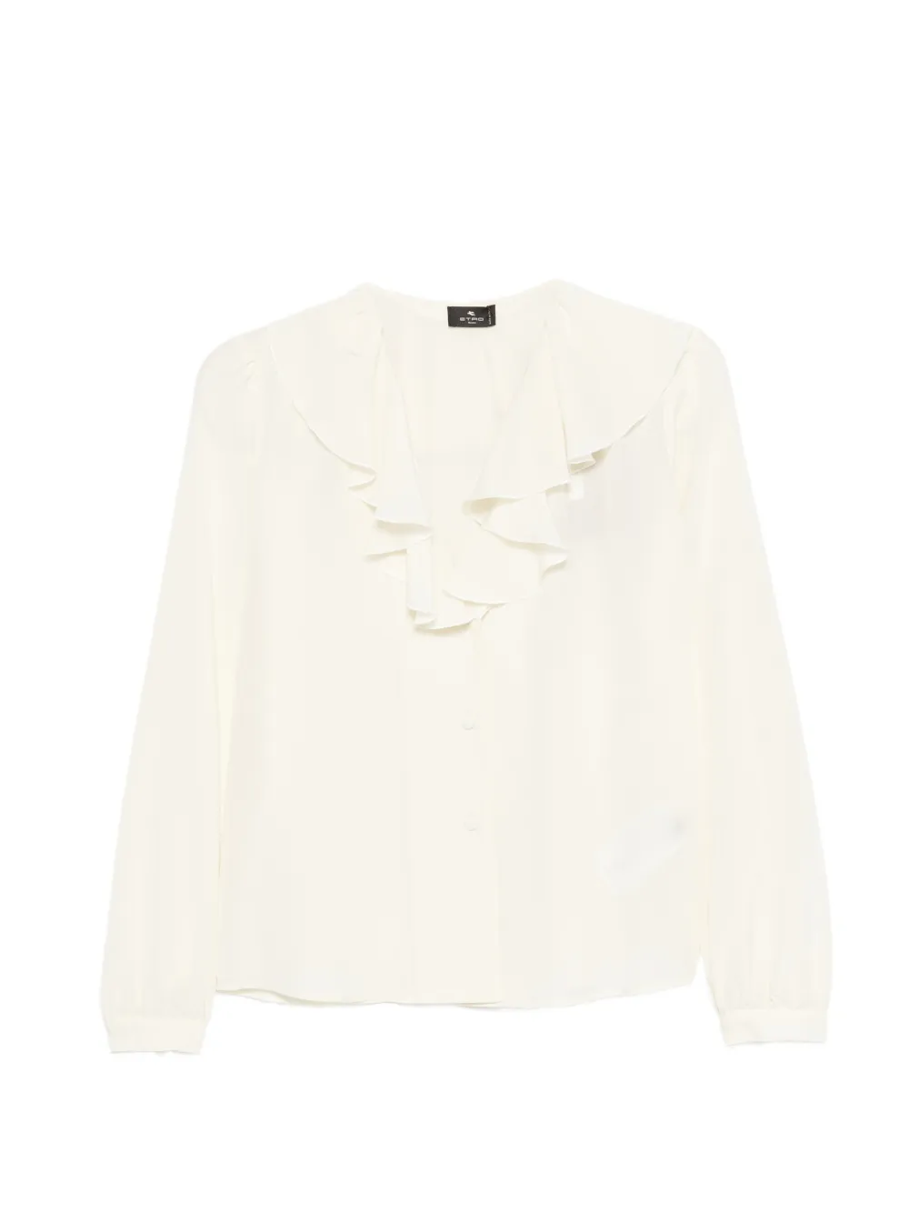 ETRO ruffled blouse - Toni neutri