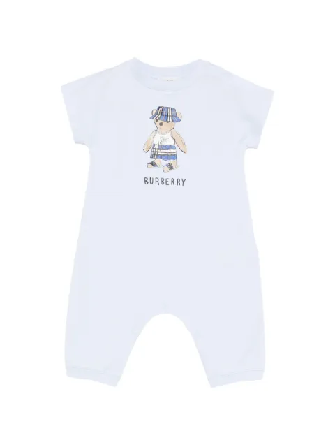 Burberry Kids printed romper