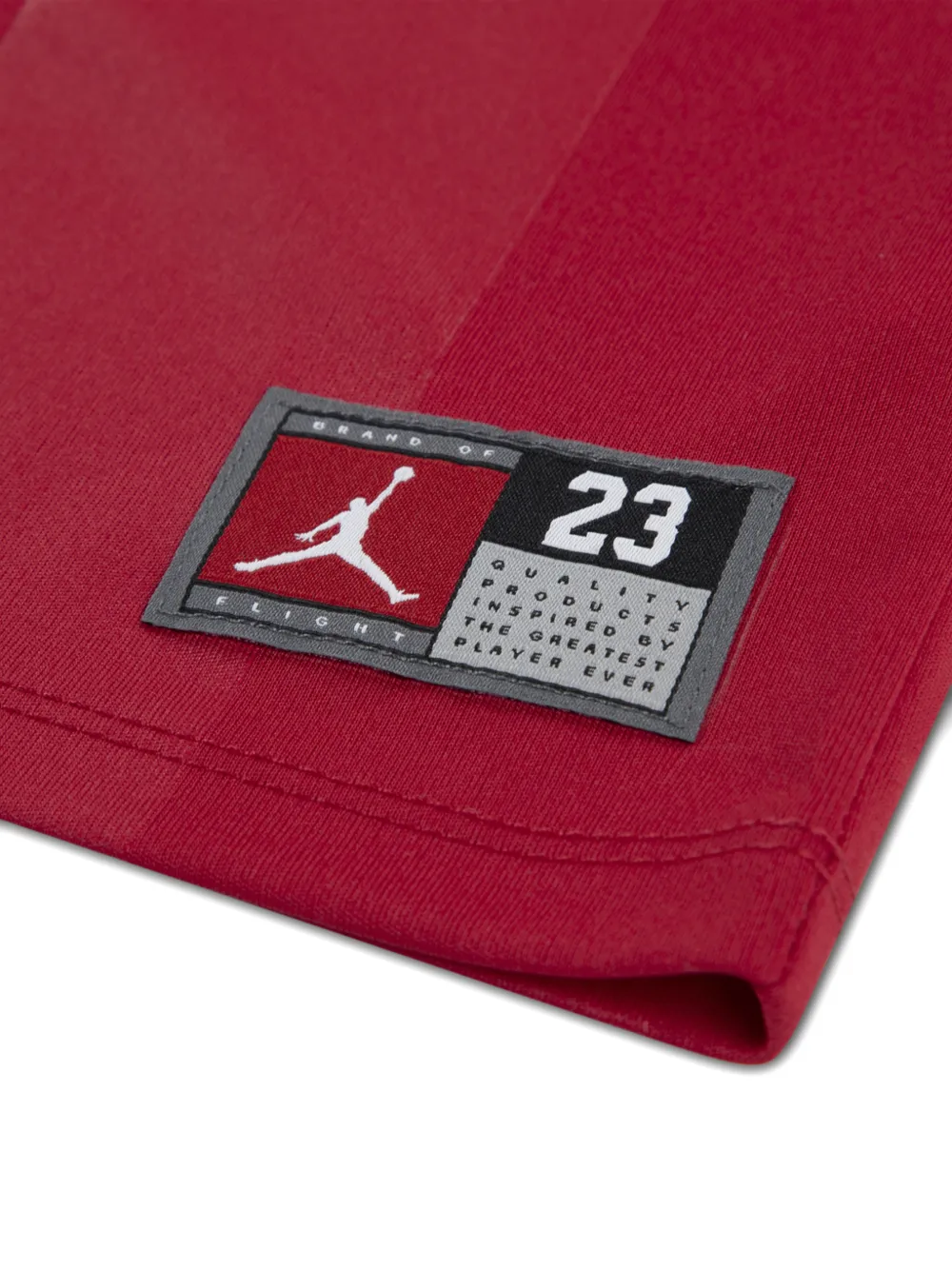 Jordan Kids Shortsset met logodetail Rood