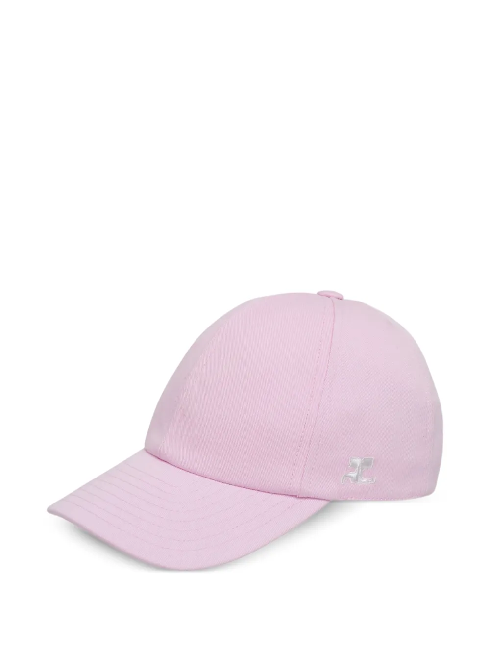  Courrèges Signature Cotton Cap - Pink 