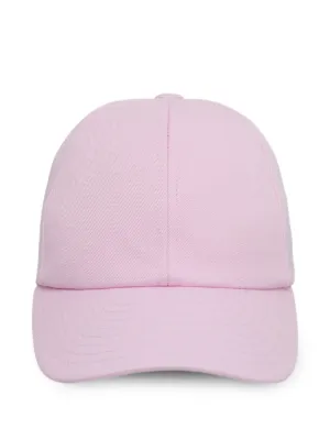 MM6 Maison Margiela ロゴ キャップ | ピンク | FARFETCH JP