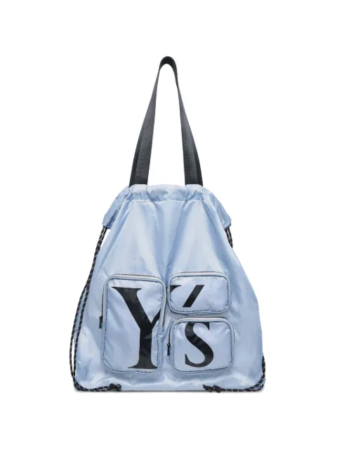 Y's multi-pocket tote bag