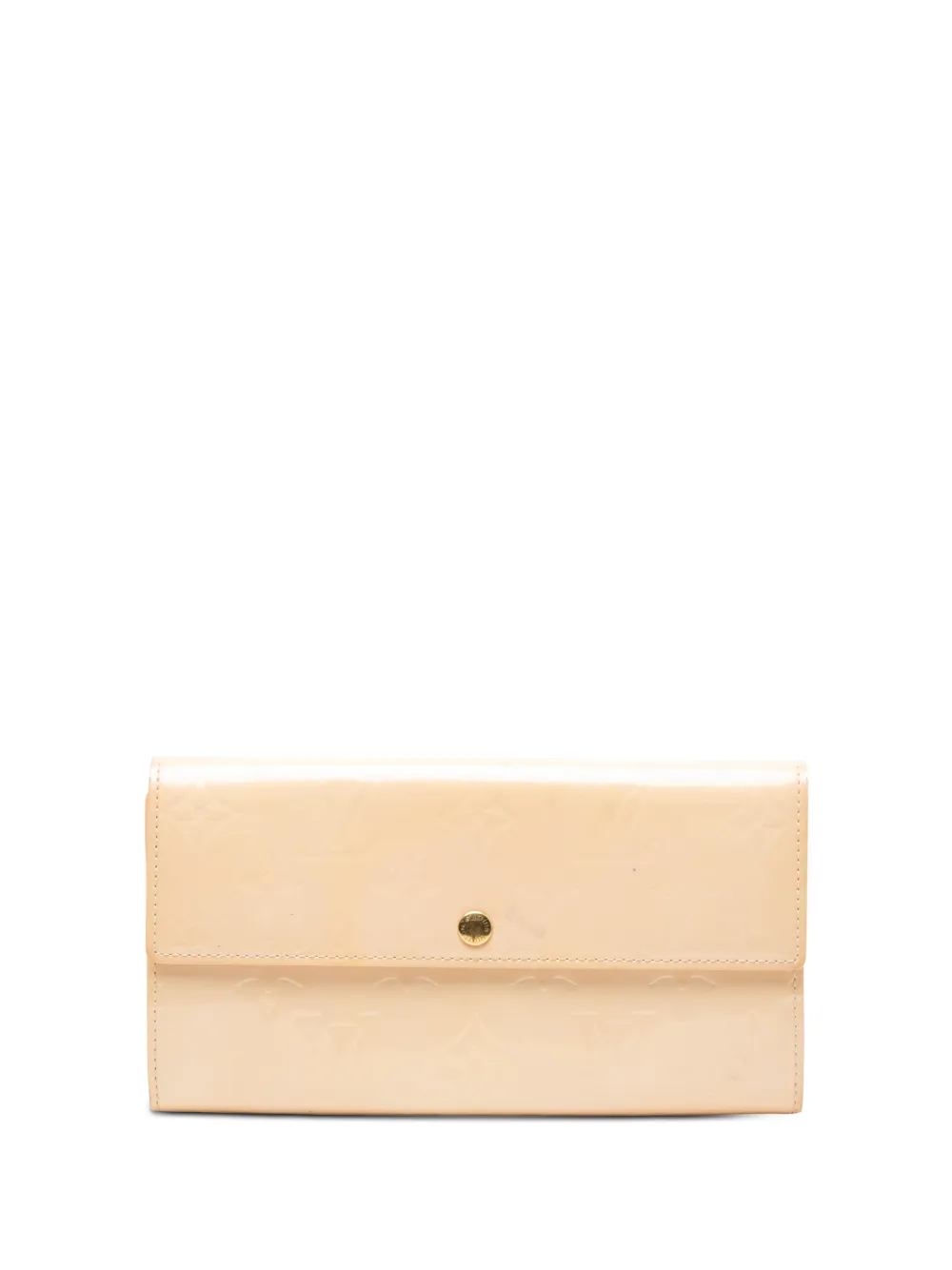 Louis Vuitton Pre-Owned 2004 Monogram Vernis Sarah Wallet long wallets - Marrone