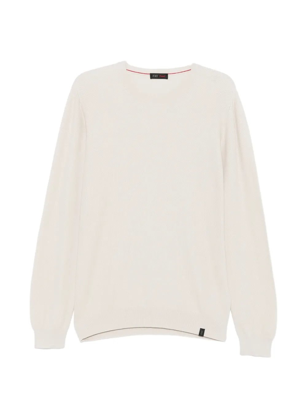 Fay crew-neck sweater - Toni neutri
