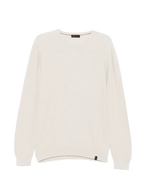 Fay suéter con cuello redondo