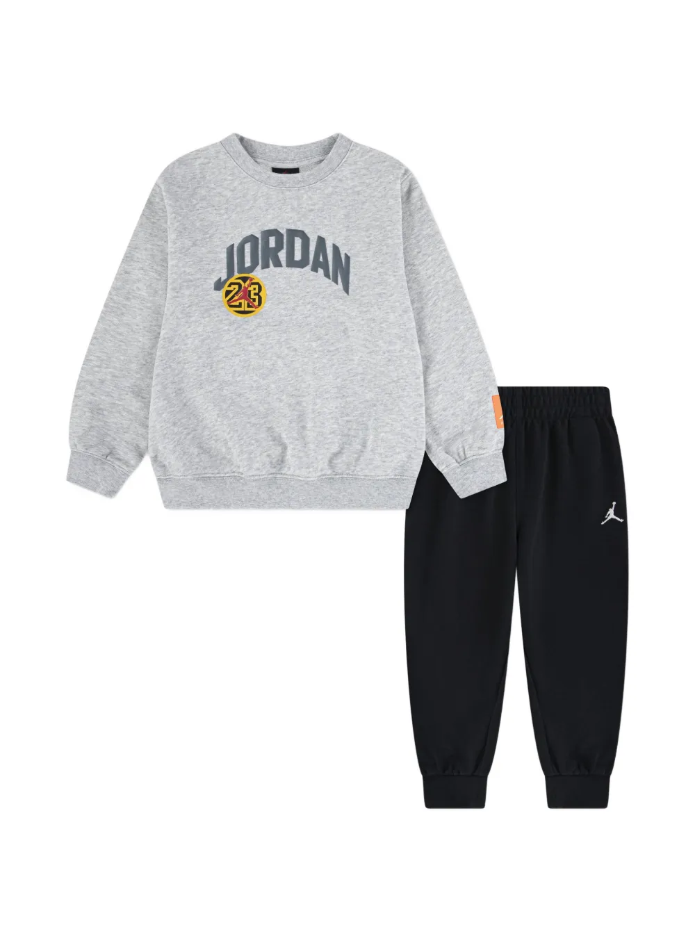 Jordan Kids Tuta sportiva MJ Dynasty con logo - Grigio