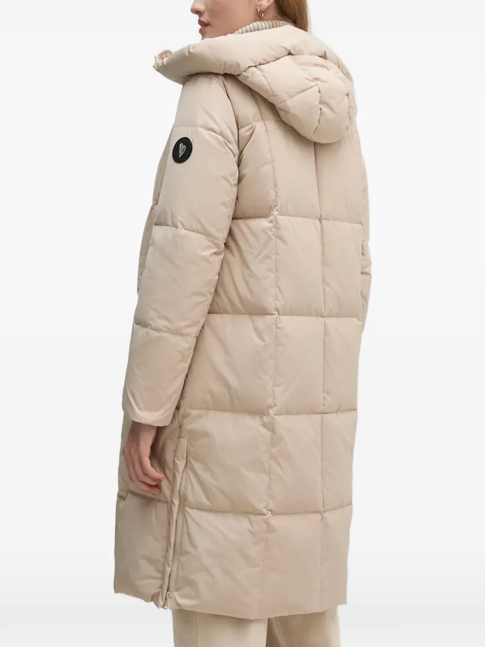  Mos Mosh Mmnova Hooded Quilted Coat - Neutrals 