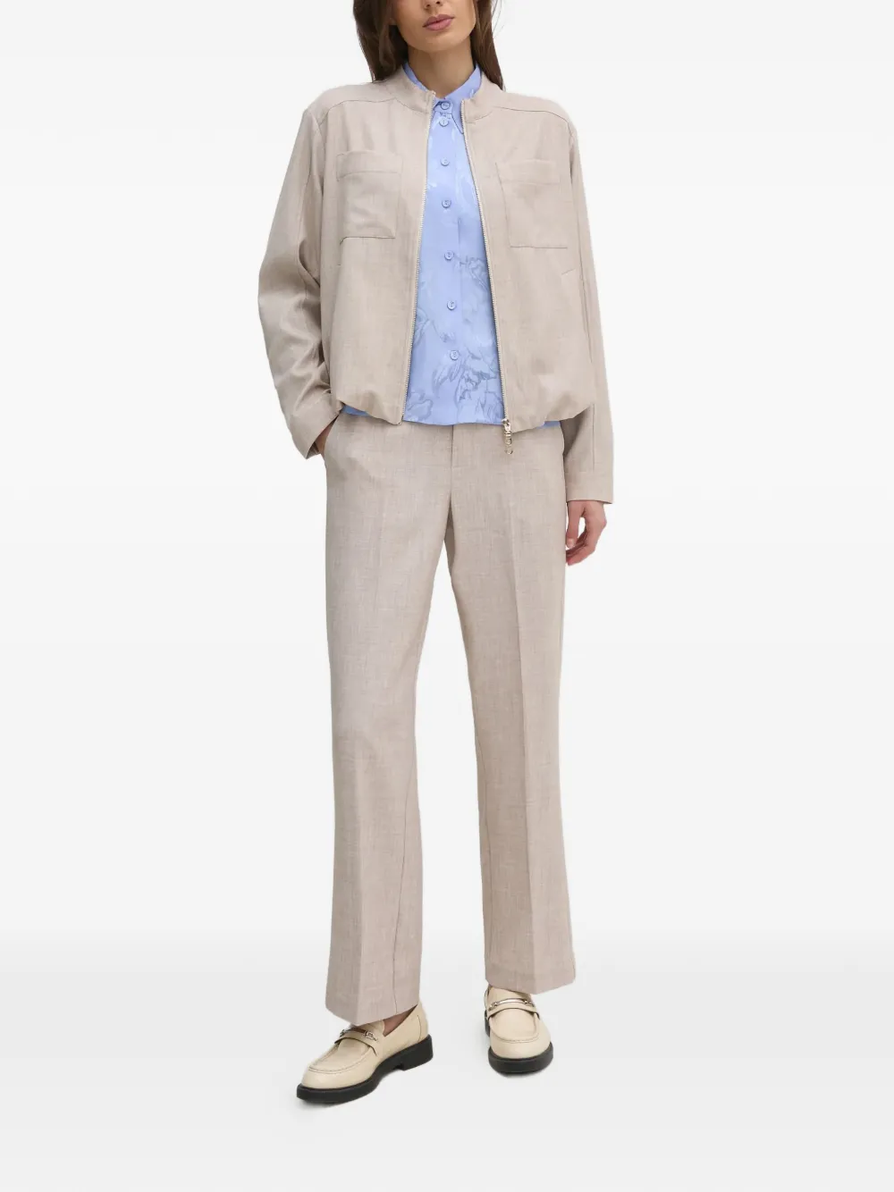  Mos Mosh Zipped Pocket Jacket - Neutrals 