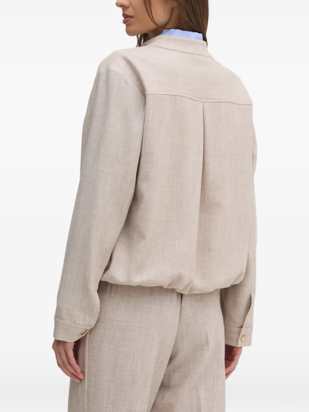  Mos Mosh Zipped Pocket Jacket - Neutrals 