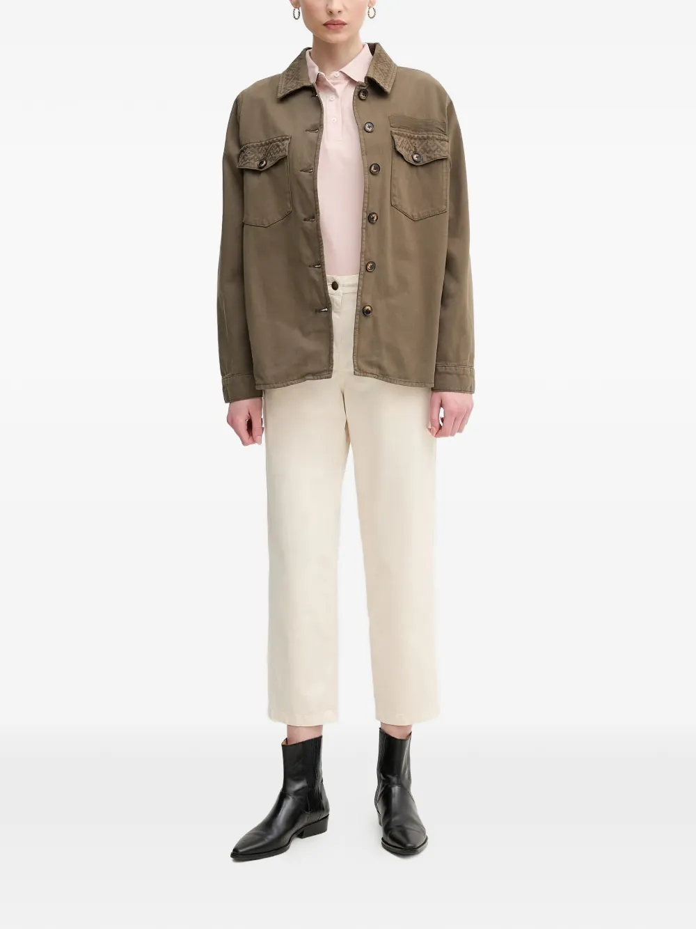  Mos Mosh Buttoned Shirt - Green 