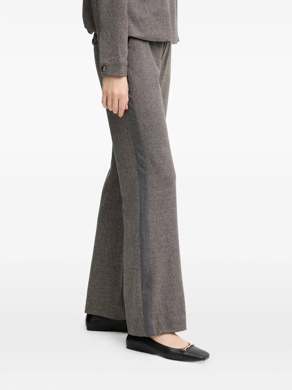  Mos Mosh Side-stripe Trousers - Grey 