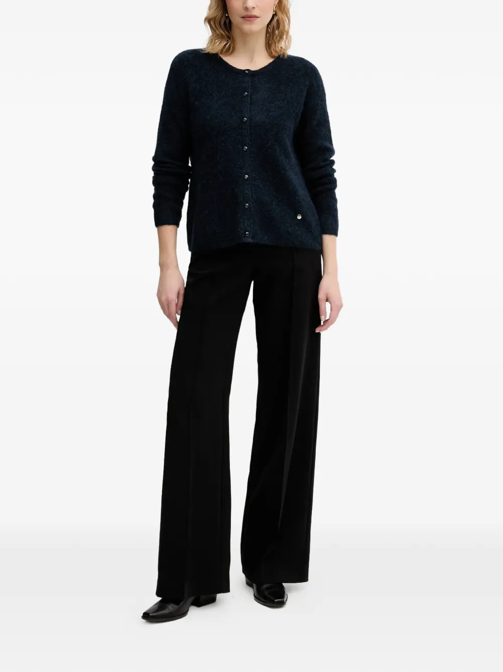  Mos Mosh Almine Buttoned Cardigan - Blue 