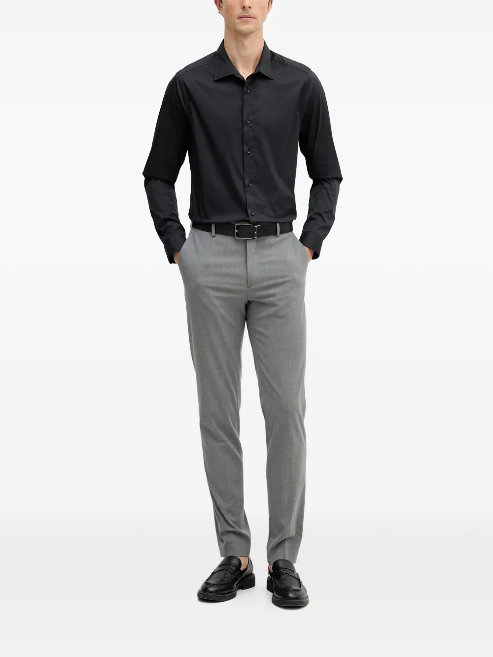  Mos Mosh Mmgmanny Button-up Shirt - Black 