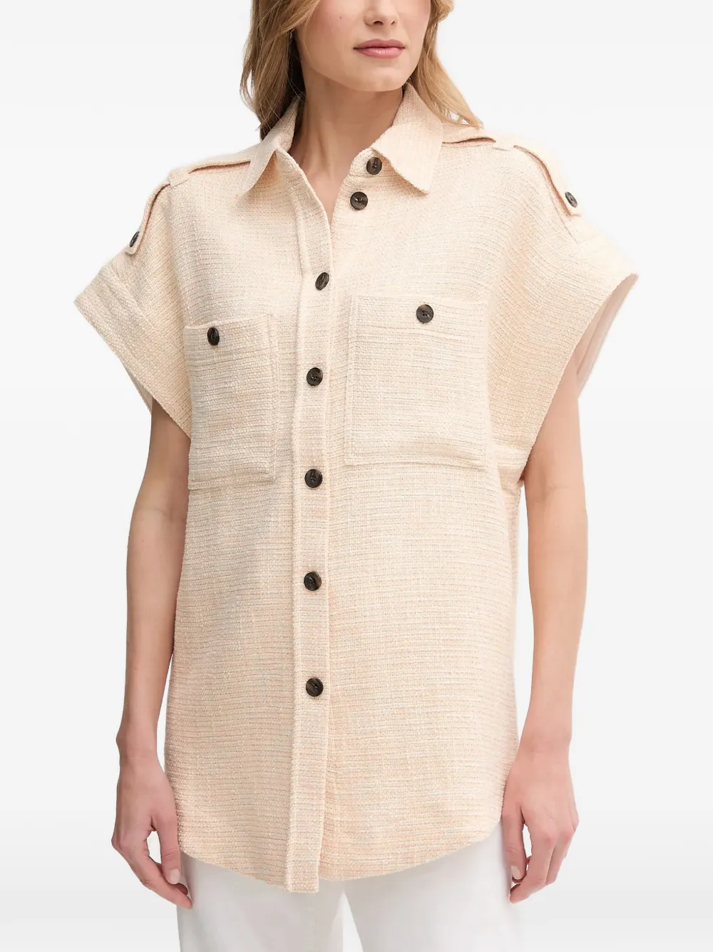 Mos Mosh button pocket shirt - Toni neutri