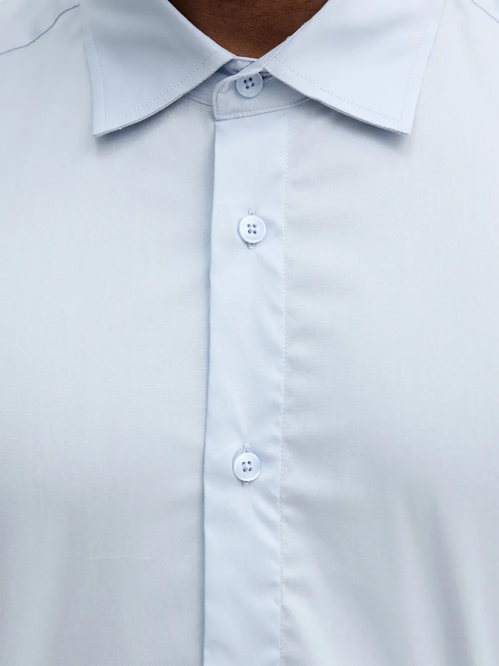 Mos Mosh MGManny button-up overhemd Blauw