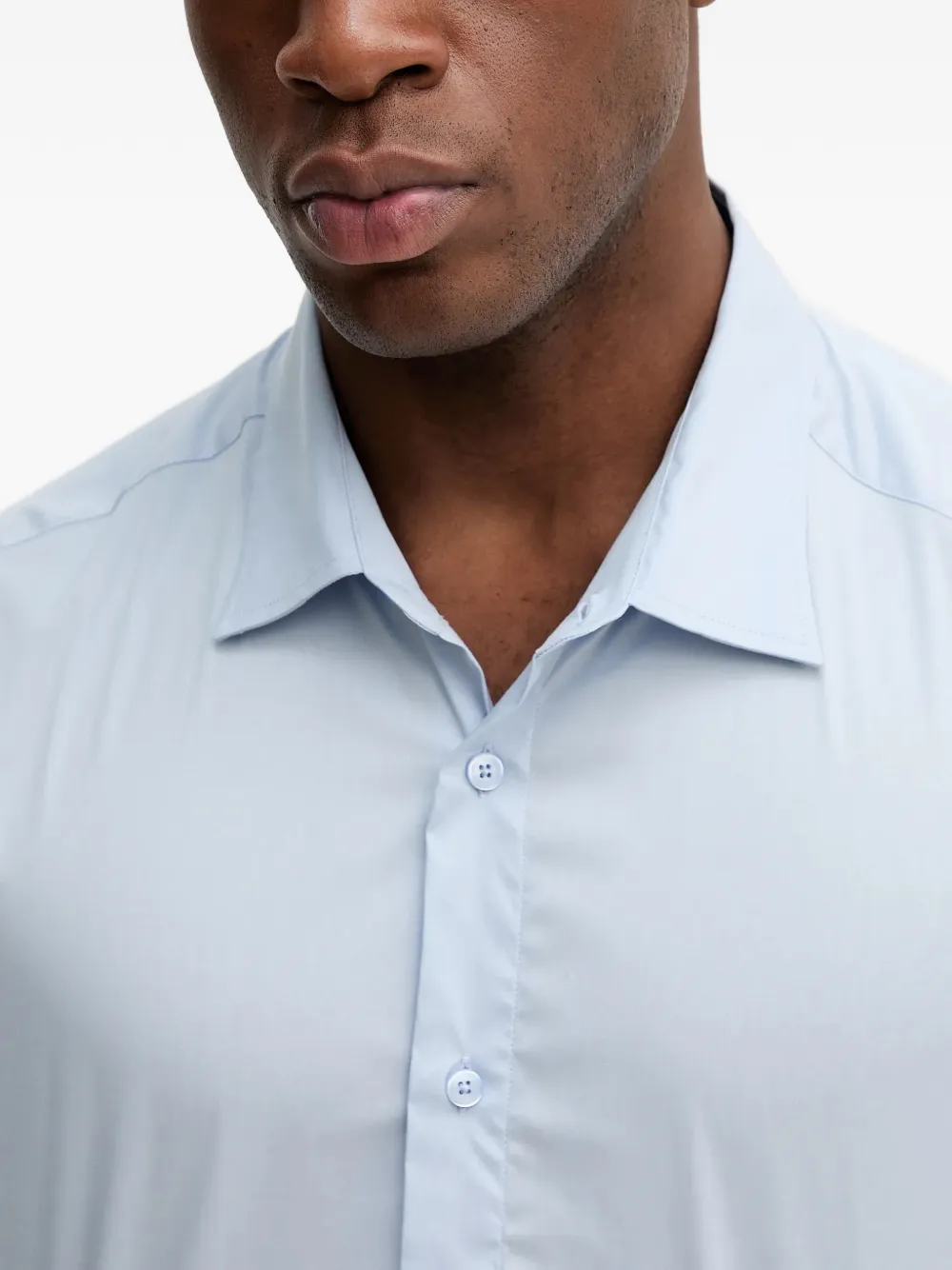 Mos Mosh MGManny button-up overhemd Blauw
