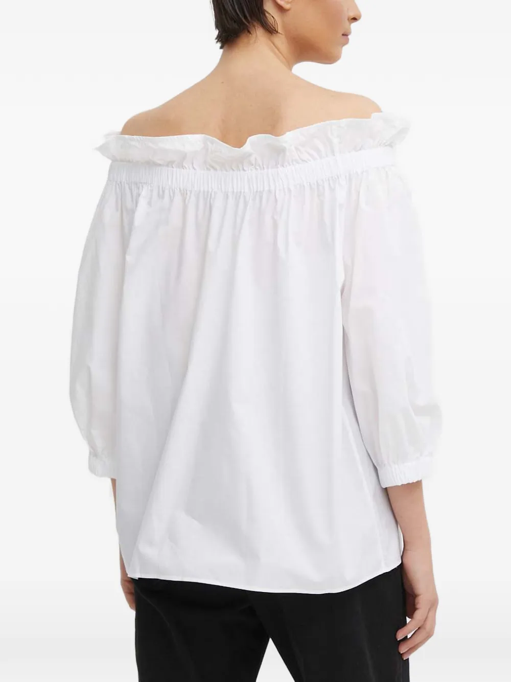 Ruffle Off-Shoulder Blouse