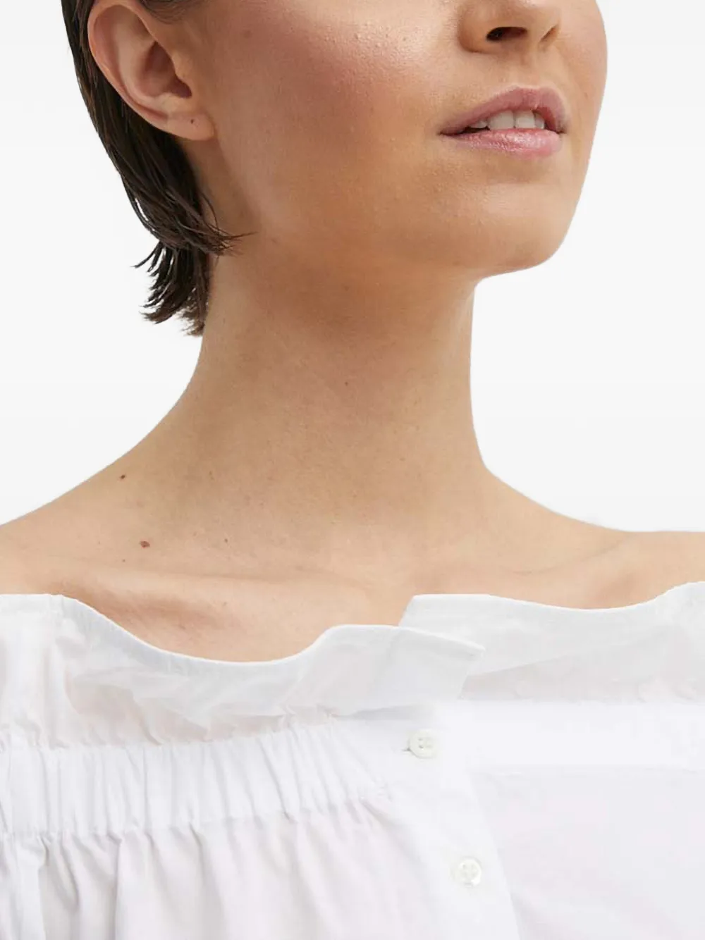 Ruffle Off-Shoulder Blouse