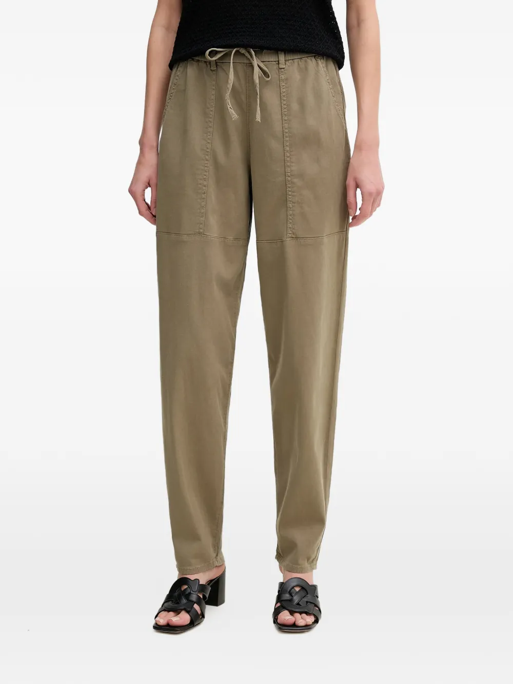 Mos Mosh drawstring trousers - Verde