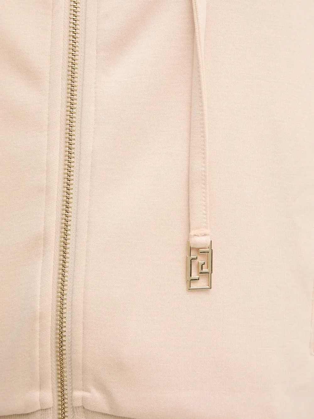 Gaudi Hoodie met rits Beige