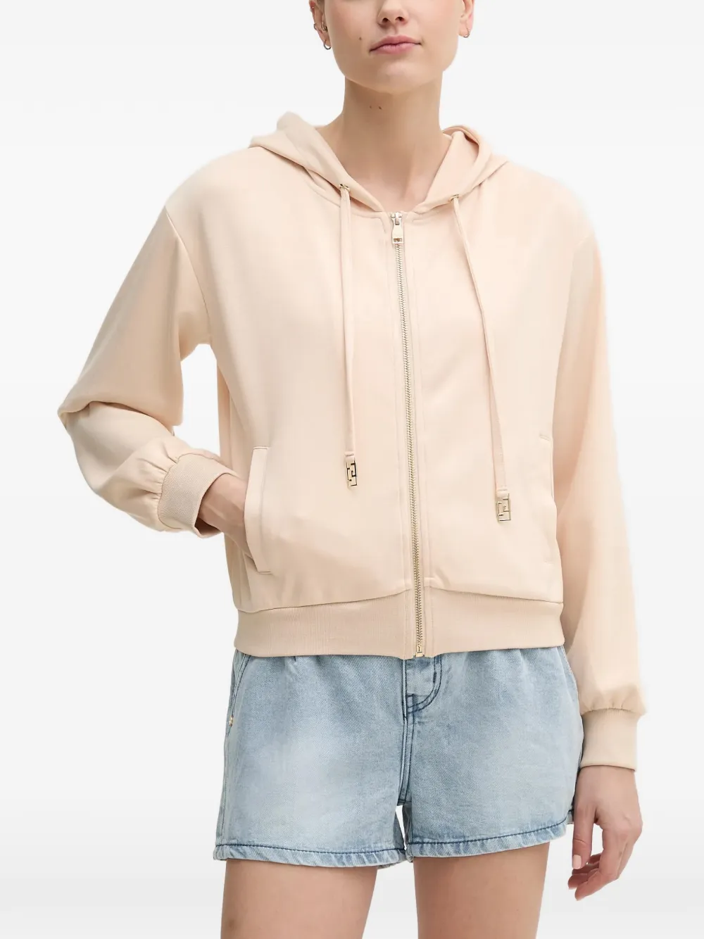 Gaudi zip-up hoodie - Toni neutri