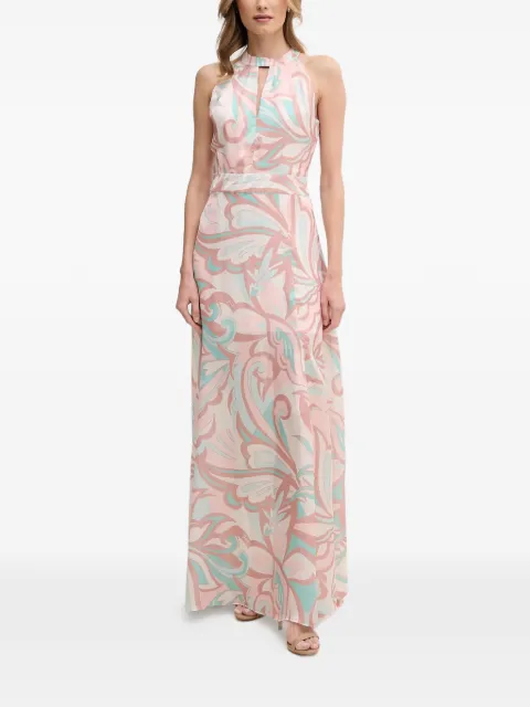 Gaudi halterneck maxi dress