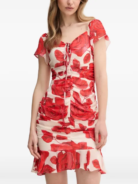 Gaudi vestido corto con estampado floral