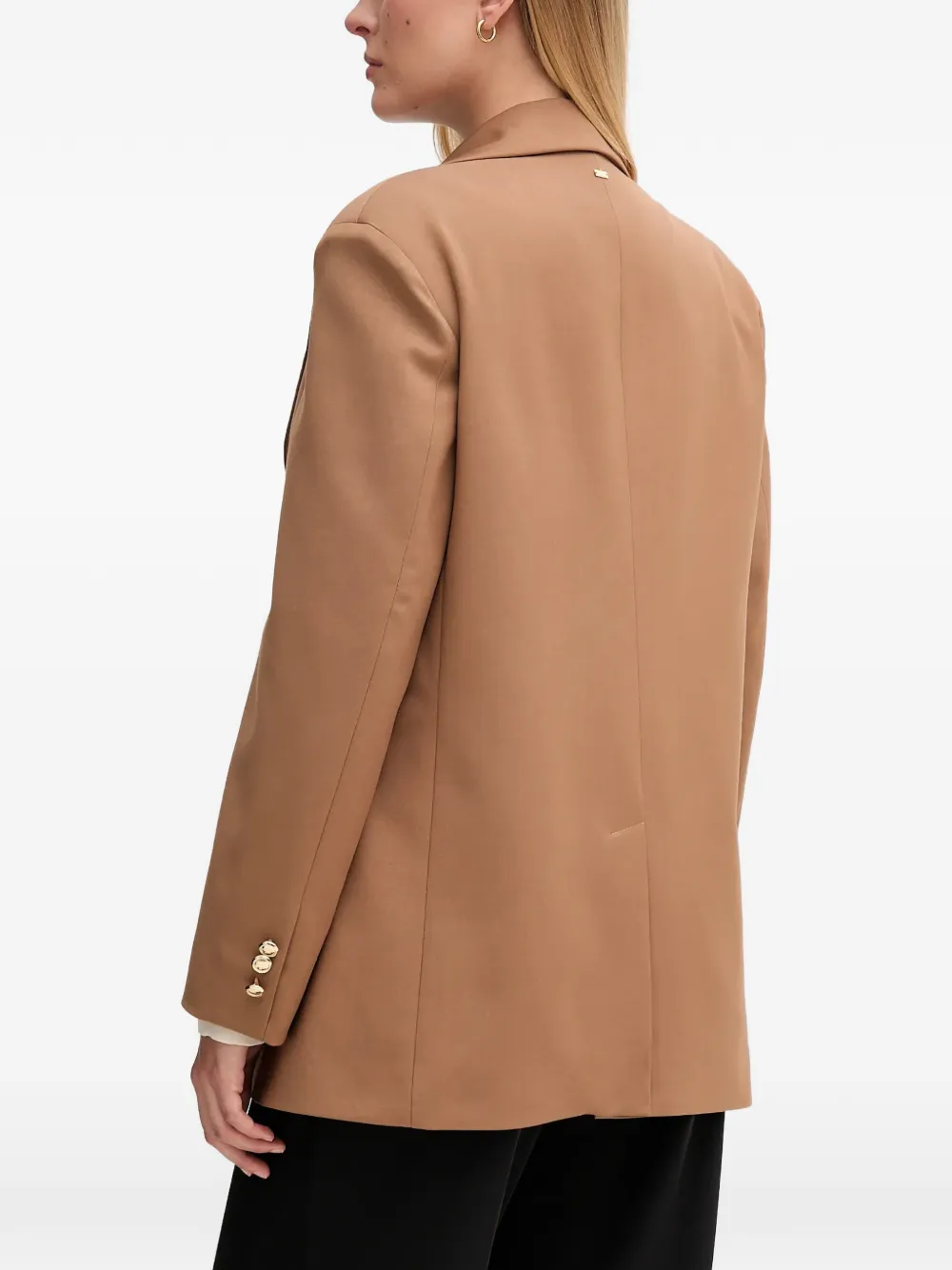 Button Notched Blazer