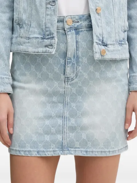 Gaudi patterned mini skirt