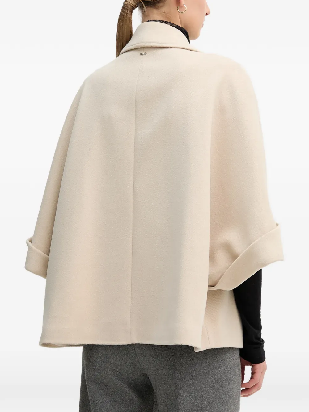  Gaudi Double-breasted Short-sleeved Jacket - Neutrals 