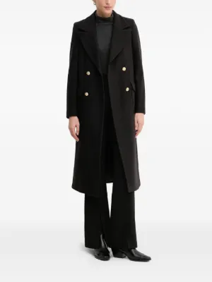 Sessùn Nara double-breasted Coat | Brown | FARFETCH ID