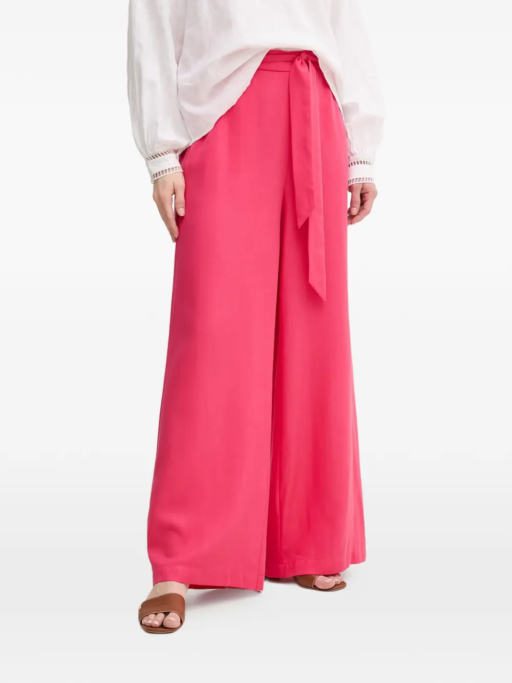 Gaudi Pantaloni con cintura - Rosa