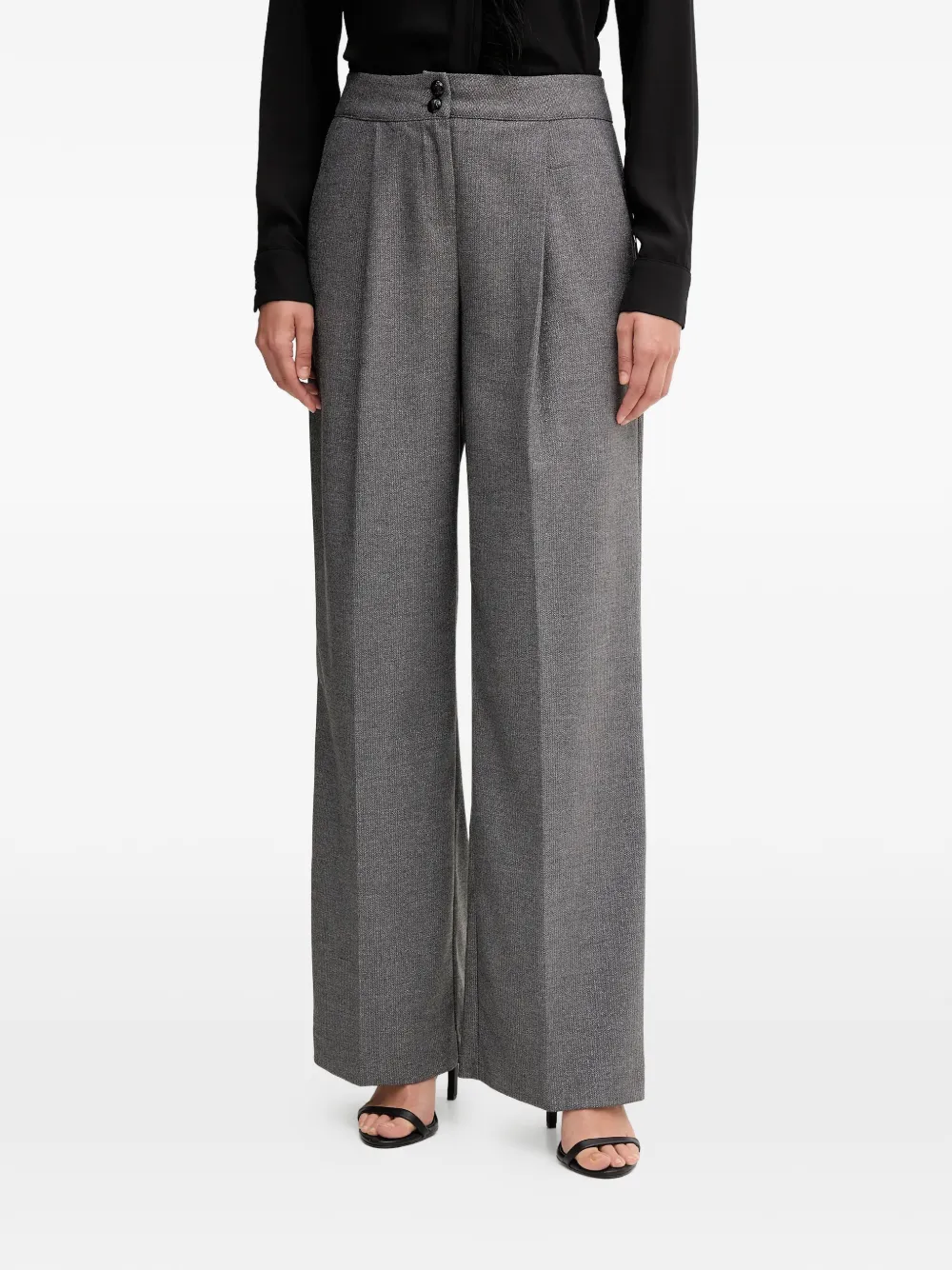 Gaudi pleated trousers - Grigio