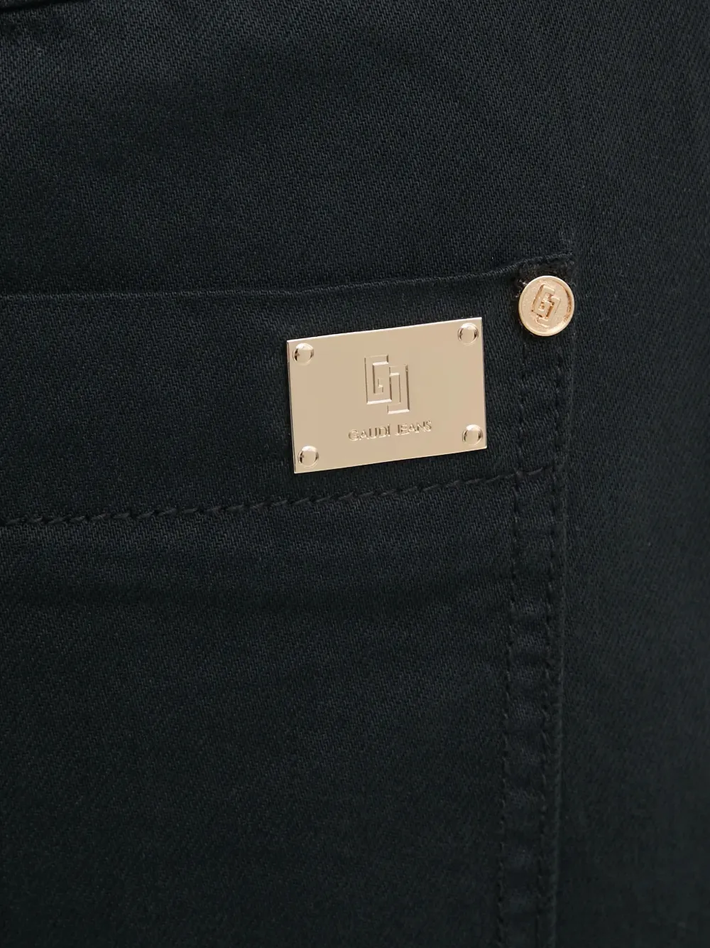 logo-plaque mini skirt