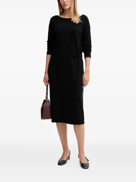 Gaudi tie-waist midi dress