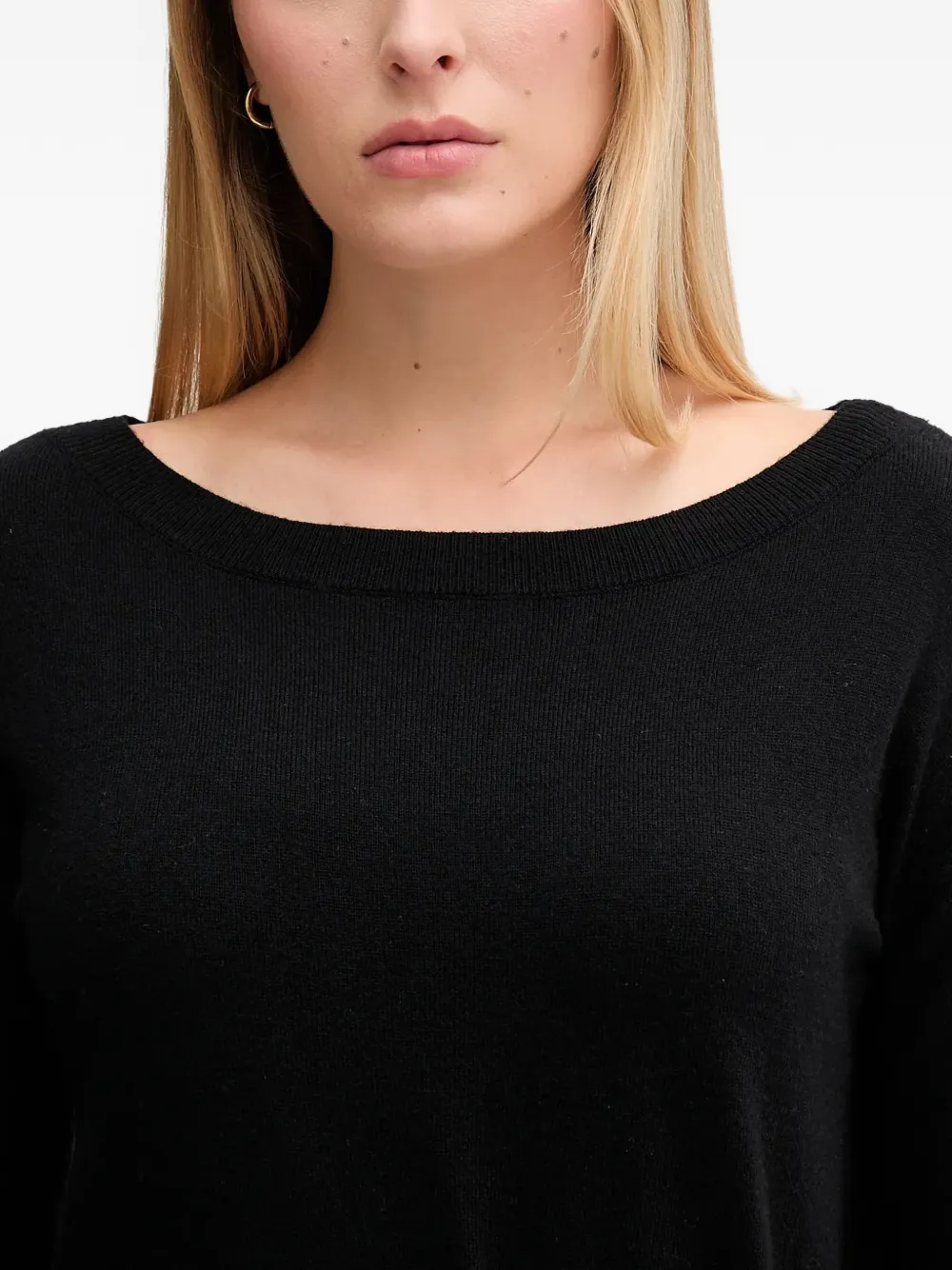 Gaudi Midi-jurk met gestrikte taille Zwart