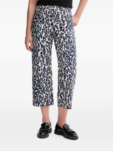 Gaudi animal-print jeans