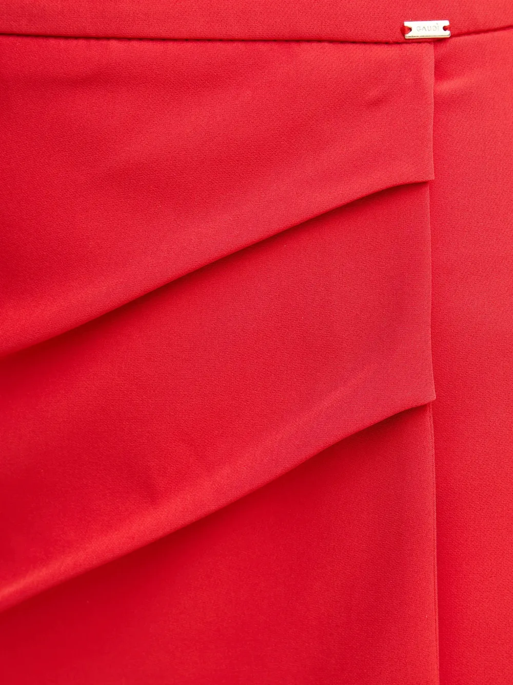 Gaudi Rok met bloemapplicatie Rood