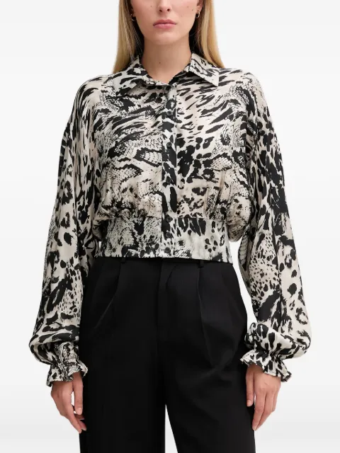 Gaudi camisa estampada manga larga