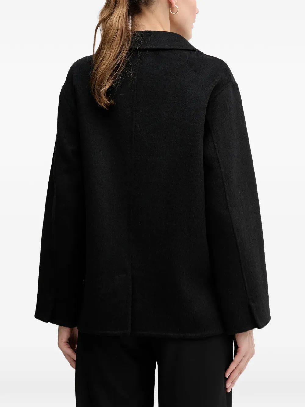 Gaudi Double-breasted Coat - Black 