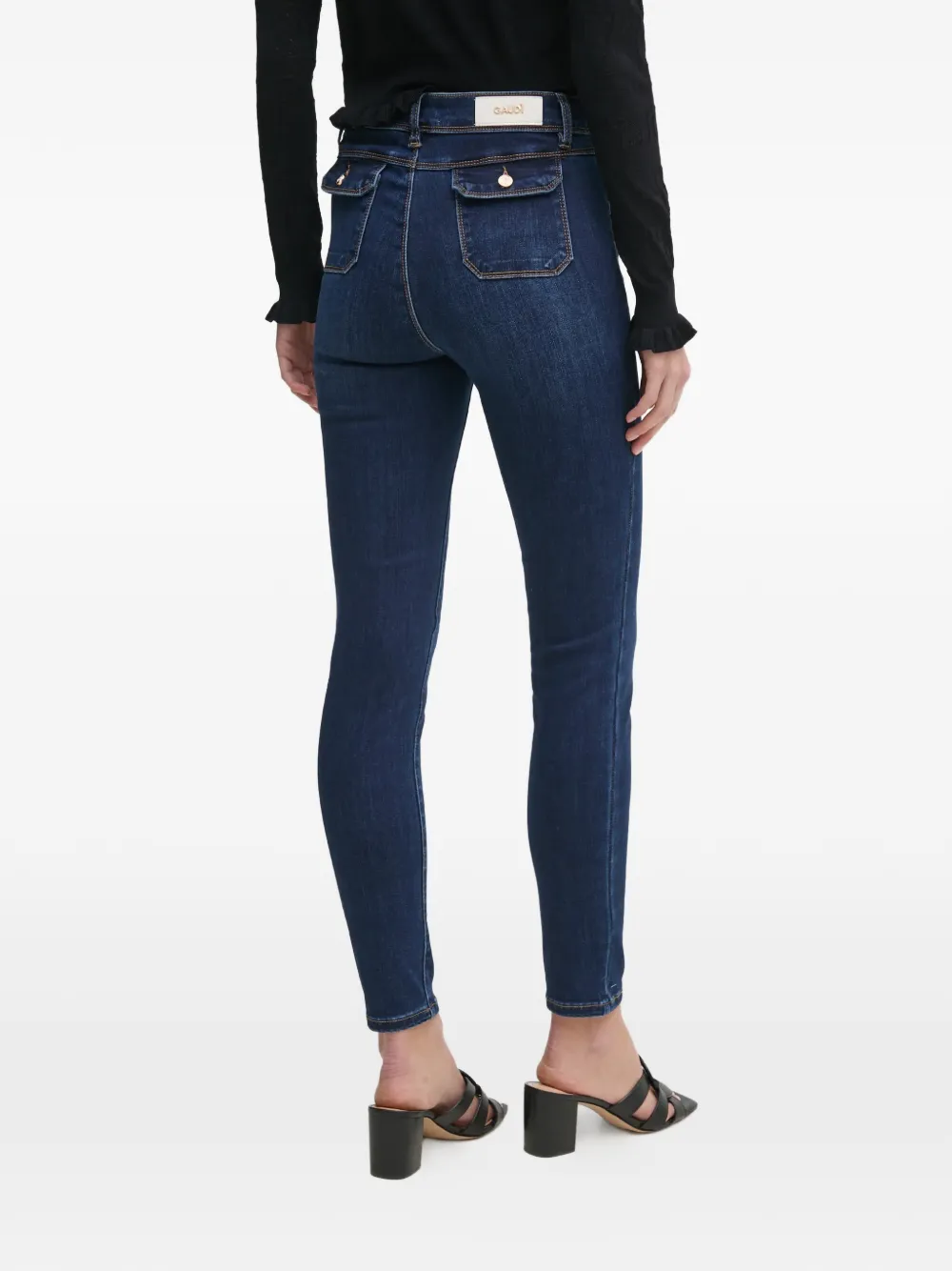  Gaudi Flap-pocket Jeans - Blue 