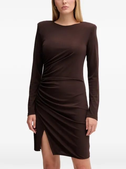 Gaudi long sleeve ruched dress
