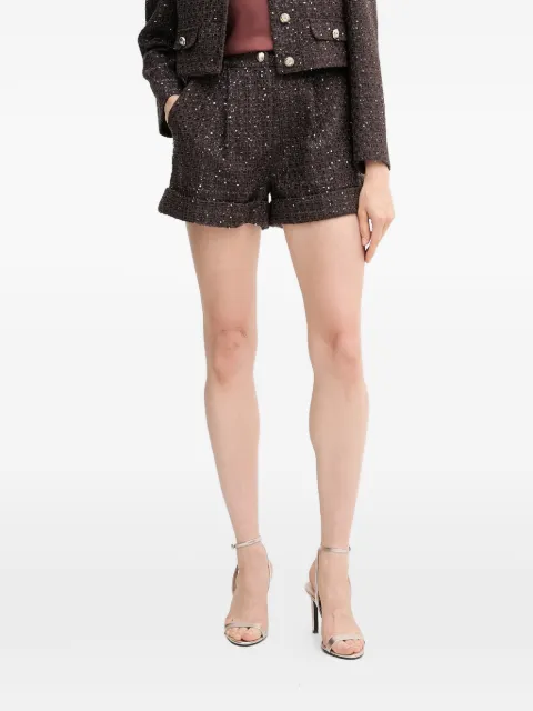 Gaudi sequins-embellished button-fastening shorts