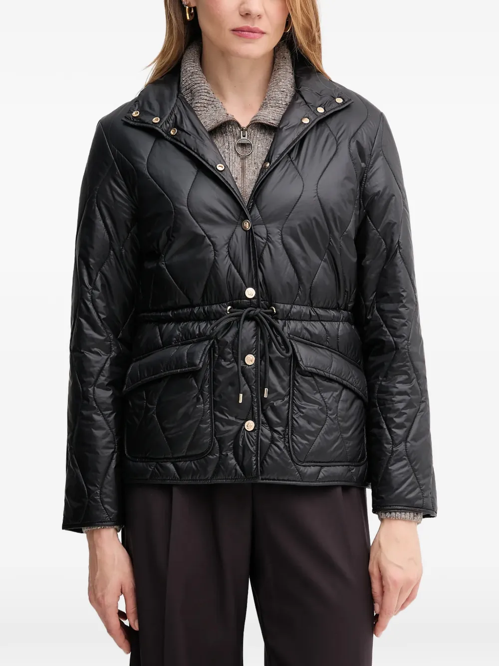Gaudi quilted puffer jacket - Black