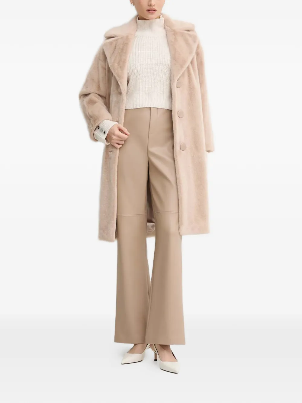  Gaudi Turtleneck Sweater - Neutrals 