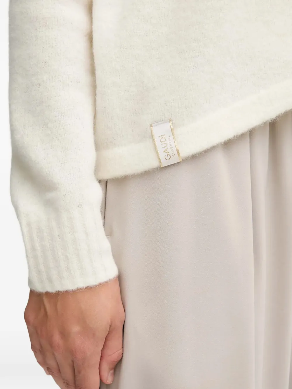 Gaudi Vest met V-hals Wit