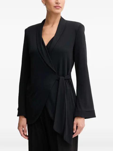 Gaudi tie-fastening blazer