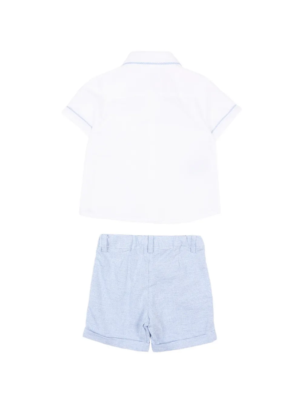 Piped Shorts Set (Set Of Two)