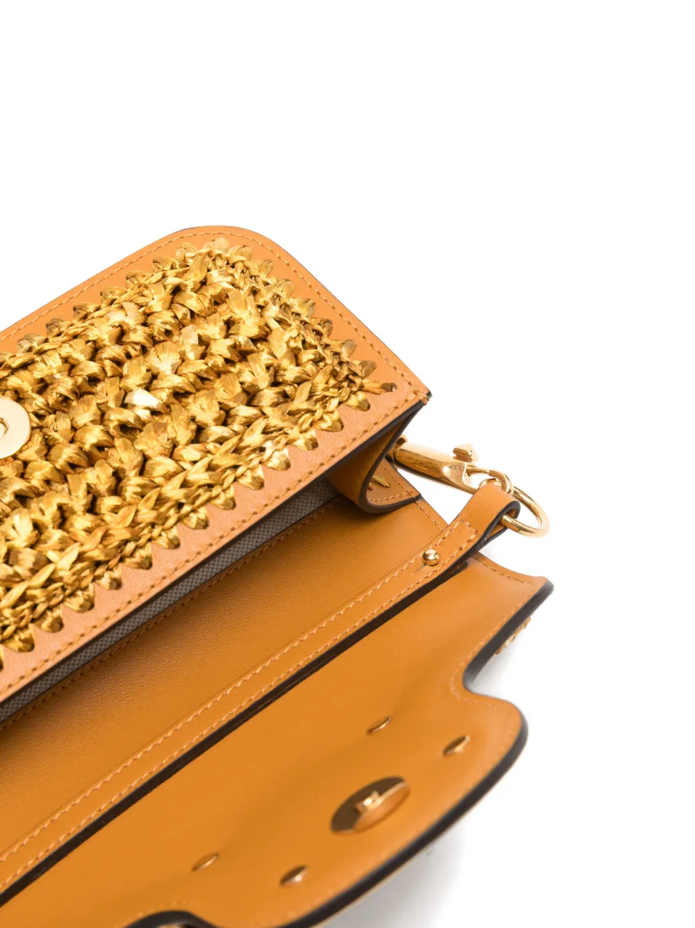 Valentino Garavani VLogo kleine tas Geel